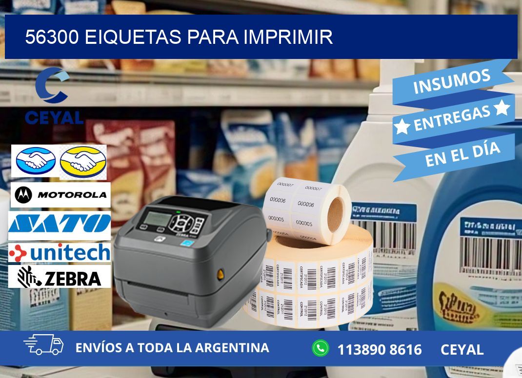 56300 EIQUETAS PARA IMPRIMIR