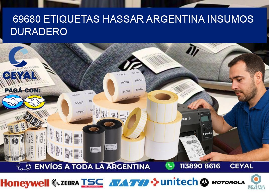 69680 etiquetas hassar argentina INSUMOS DURADERO