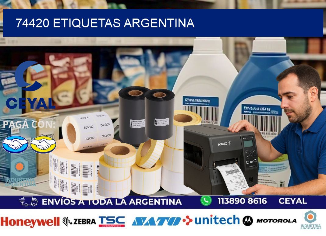 74420 etiquetas argentina