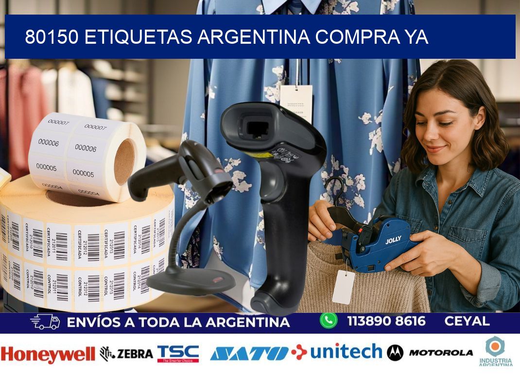 80150 etiquetas argentina COMPRA YA
