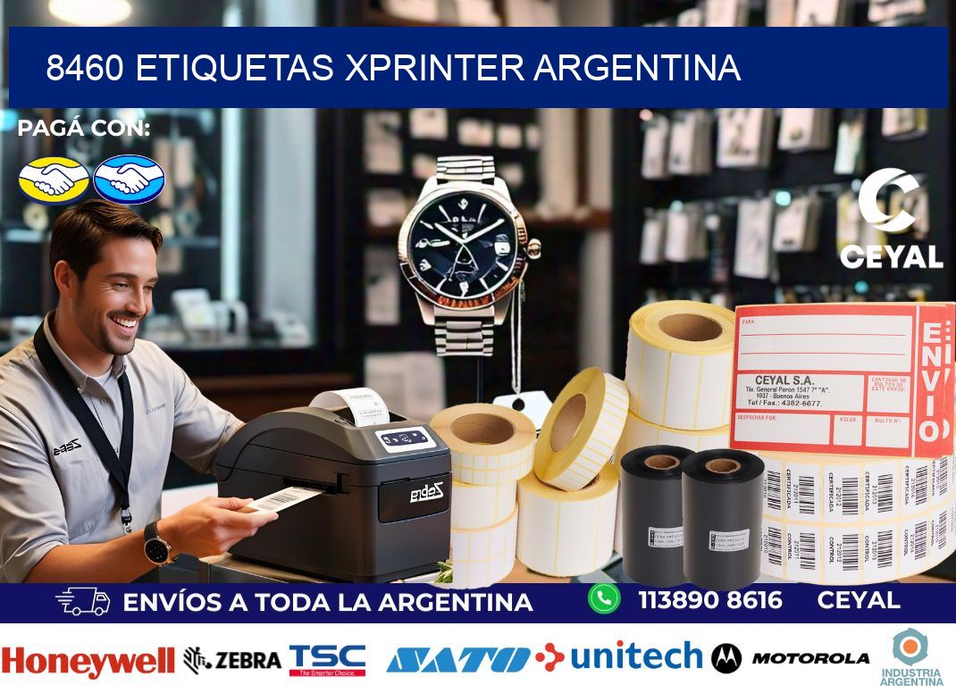 8460 etiquetas xprinter argentina