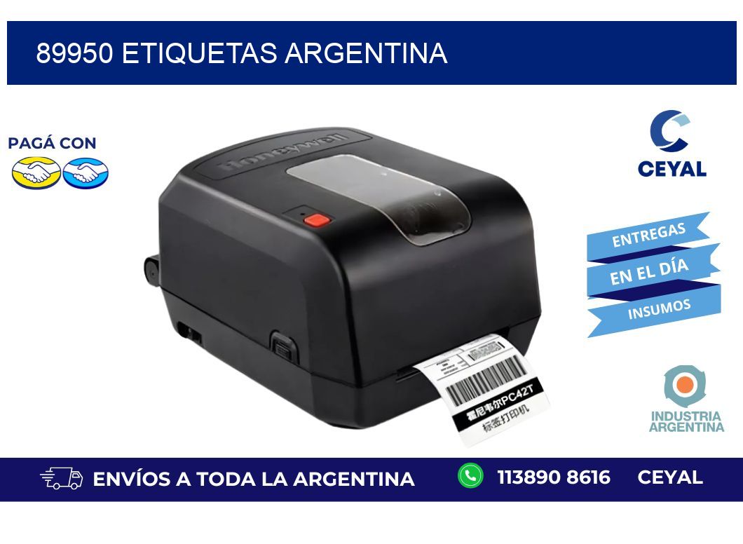 89950 etiquetas argentina