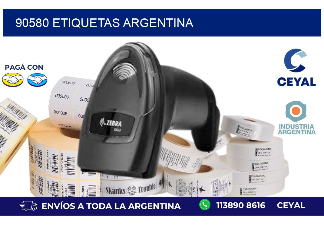 90580 etiquetas argentina