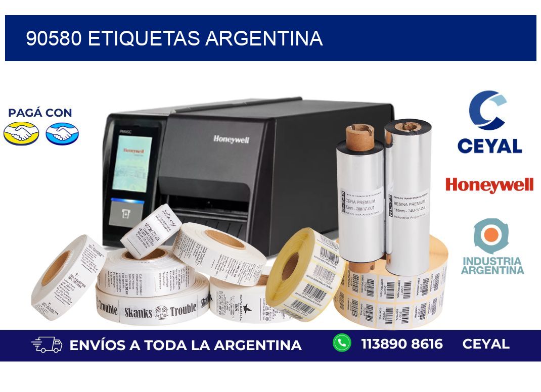 90580 etiquetas argentina