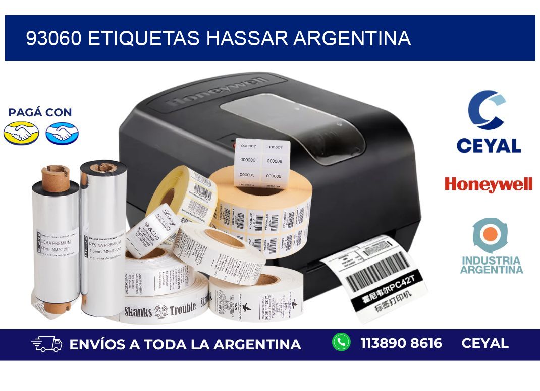 93060 etiquetas hassar argentina