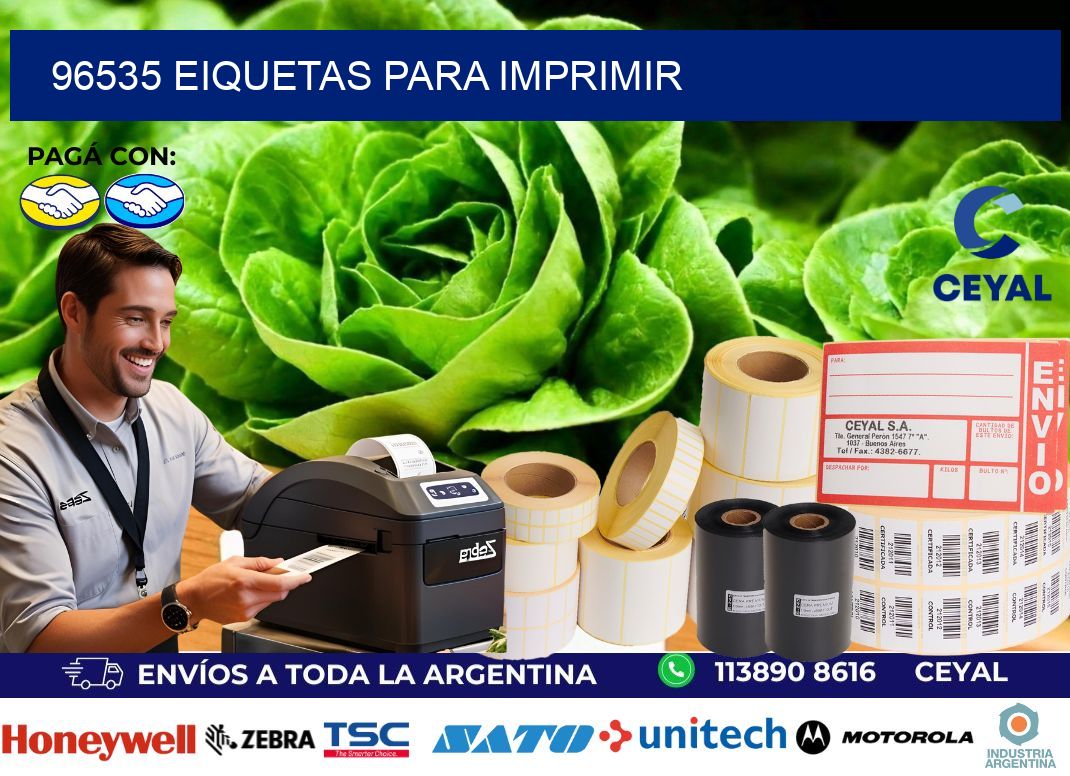 96535 EIQUETAS PARA IMPRIMIR
