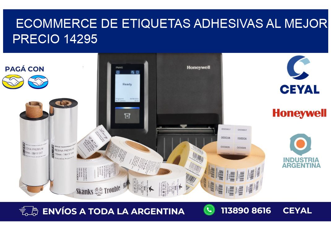 Ecommerce de Etiquetas Adhesivas al Mejor Precio 14295