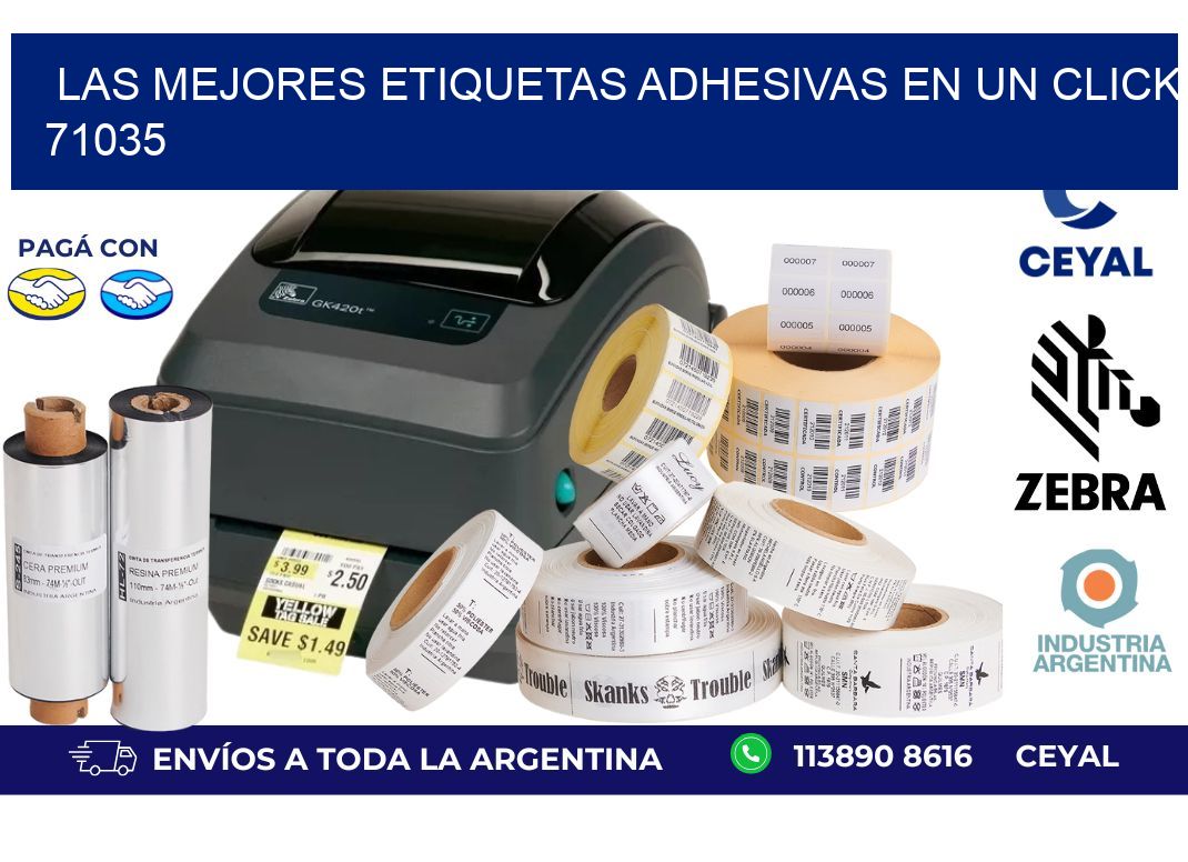 Las Mejores Etiquetas Adhesivas en un Click 71035