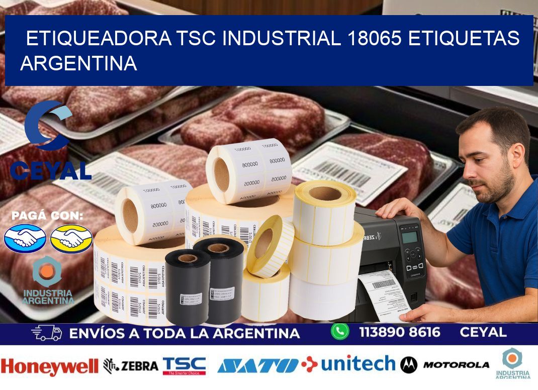 etiqueadora tsc industrial 18065 etiquetas argentina