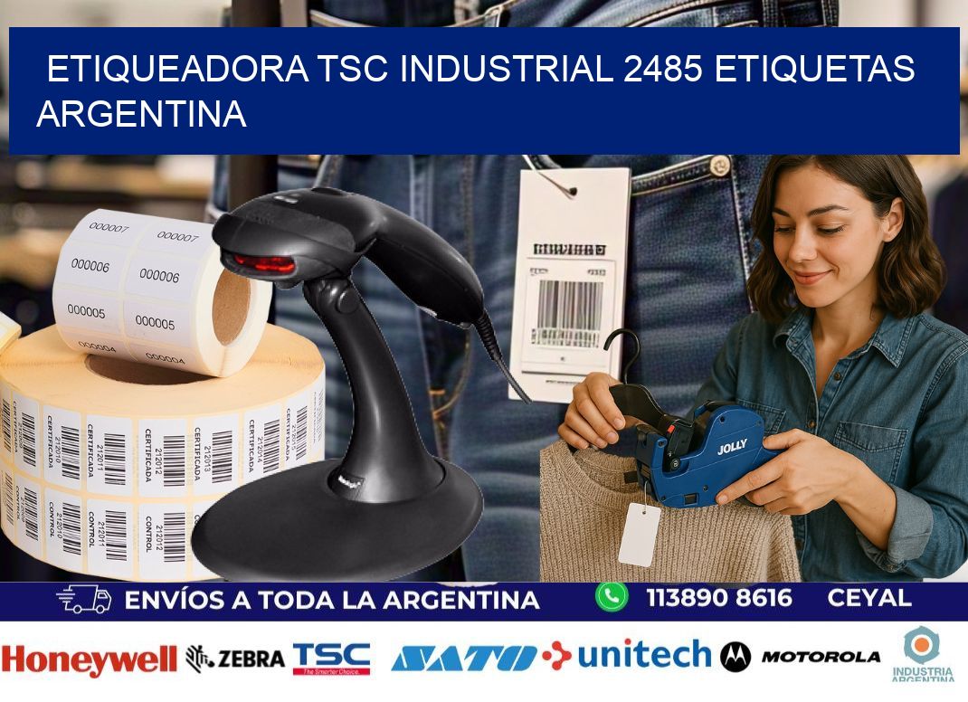 etiqueadora tsc industrial 2485 etiquetas argentina