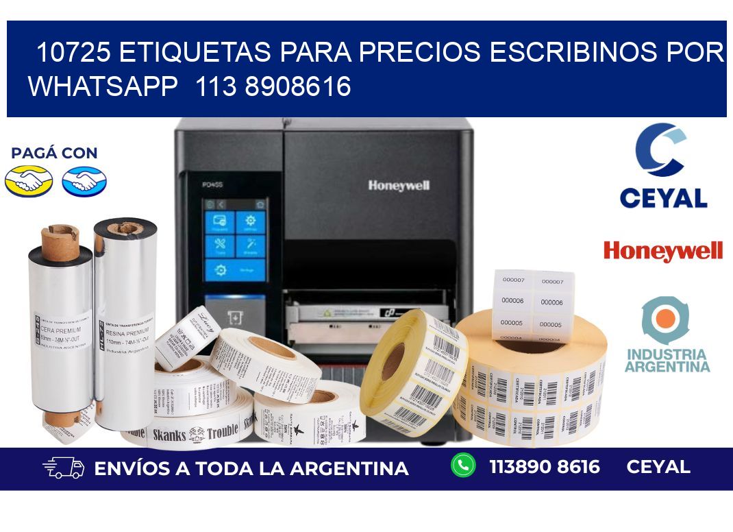 10725 ETIQUETAS PARA PRECIOS ESCRIBINOS POR WHATSAPP  113 8908616