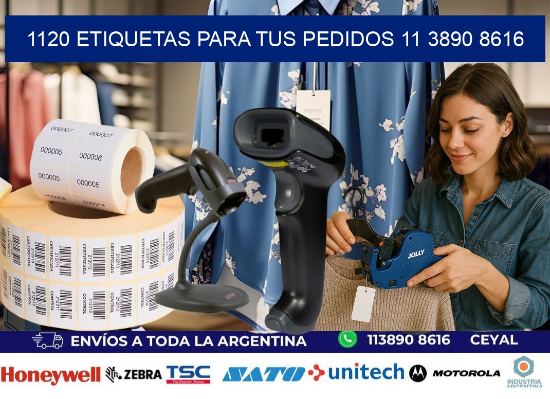 1120 ETIQUETAS PARA TUS PEDIDOS 11 3890 8616