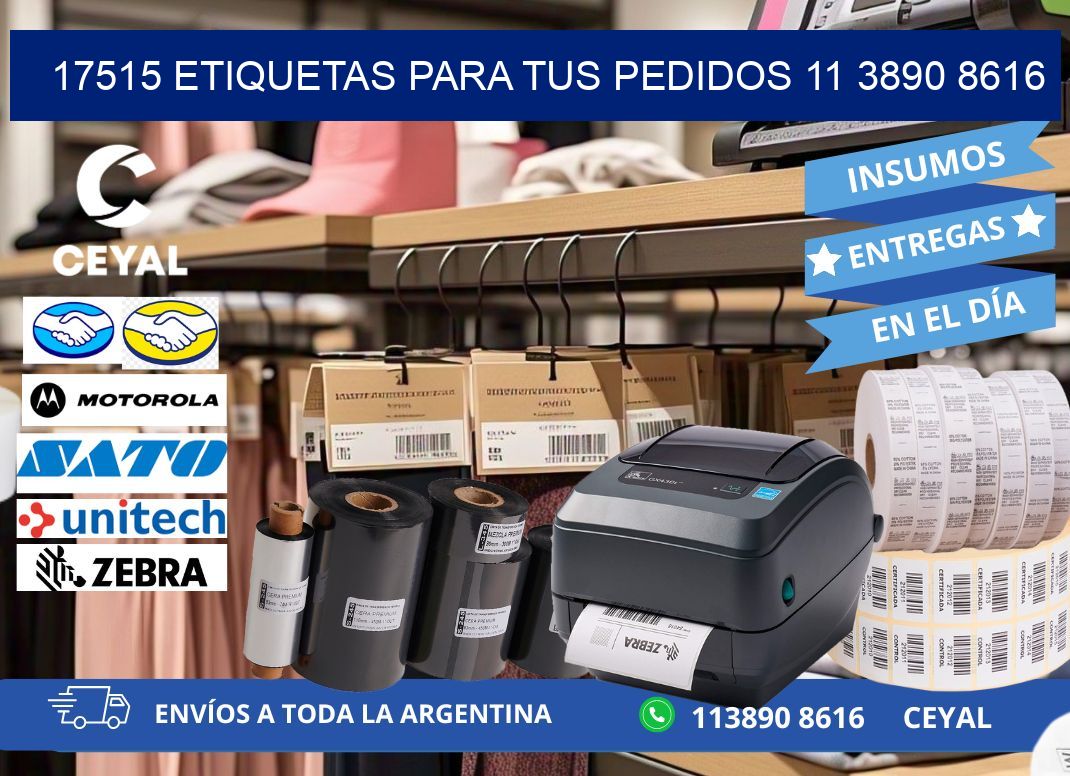 17515 ETIQUETAS PARA TUS PEDIDOS 11 3890 8616