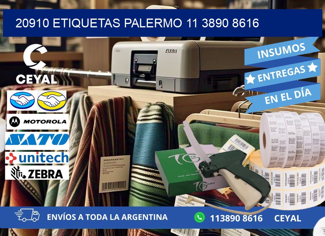 20910 ETIQUETAS PALERMO 11 3890 8616