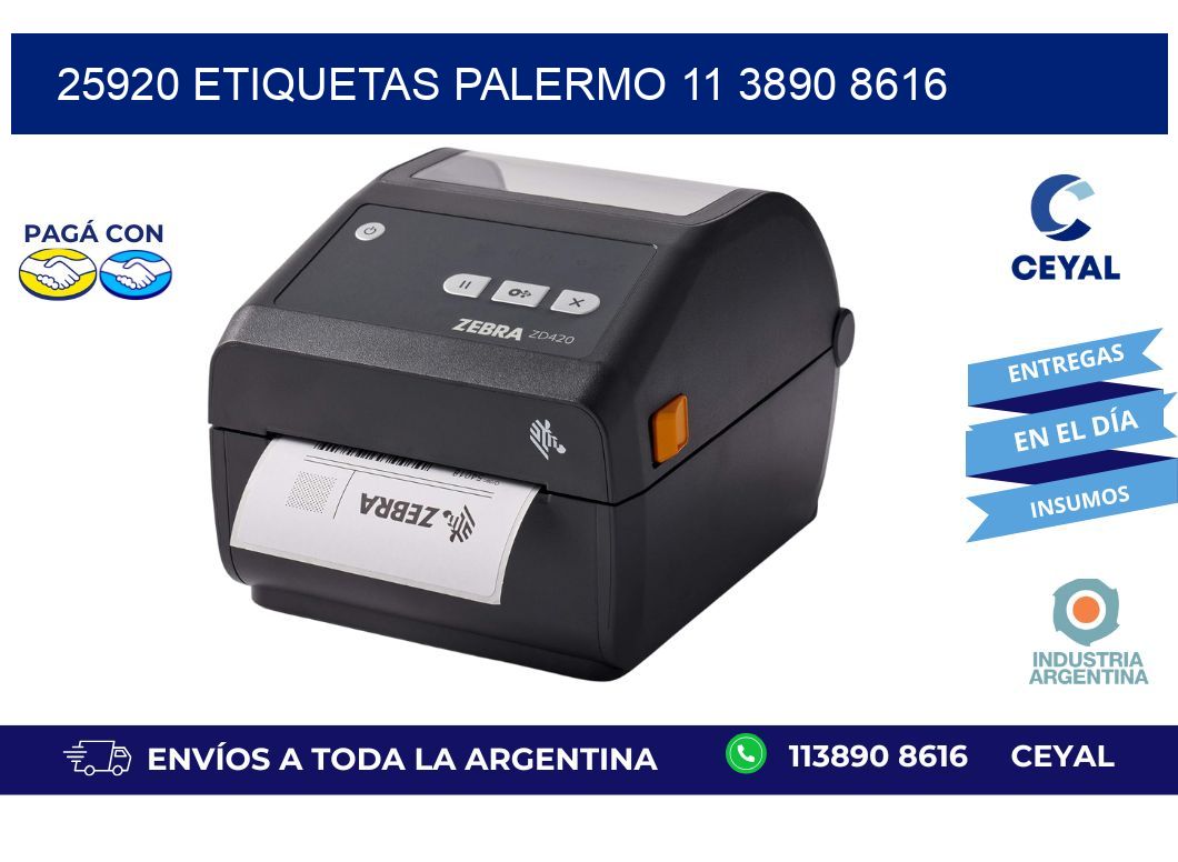 25920 ETIQUETAS PALERMO 11 3890 8616