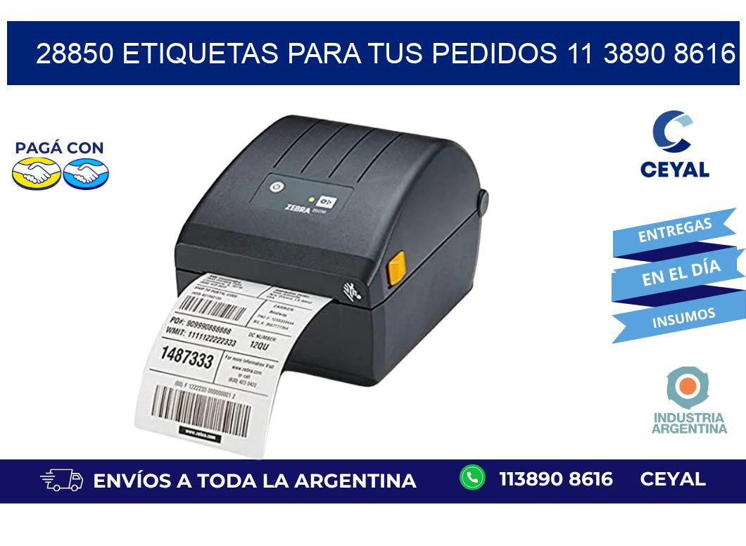 28850 ETIQUETAS PARA TUS PEDIDOS 11 3890 8616