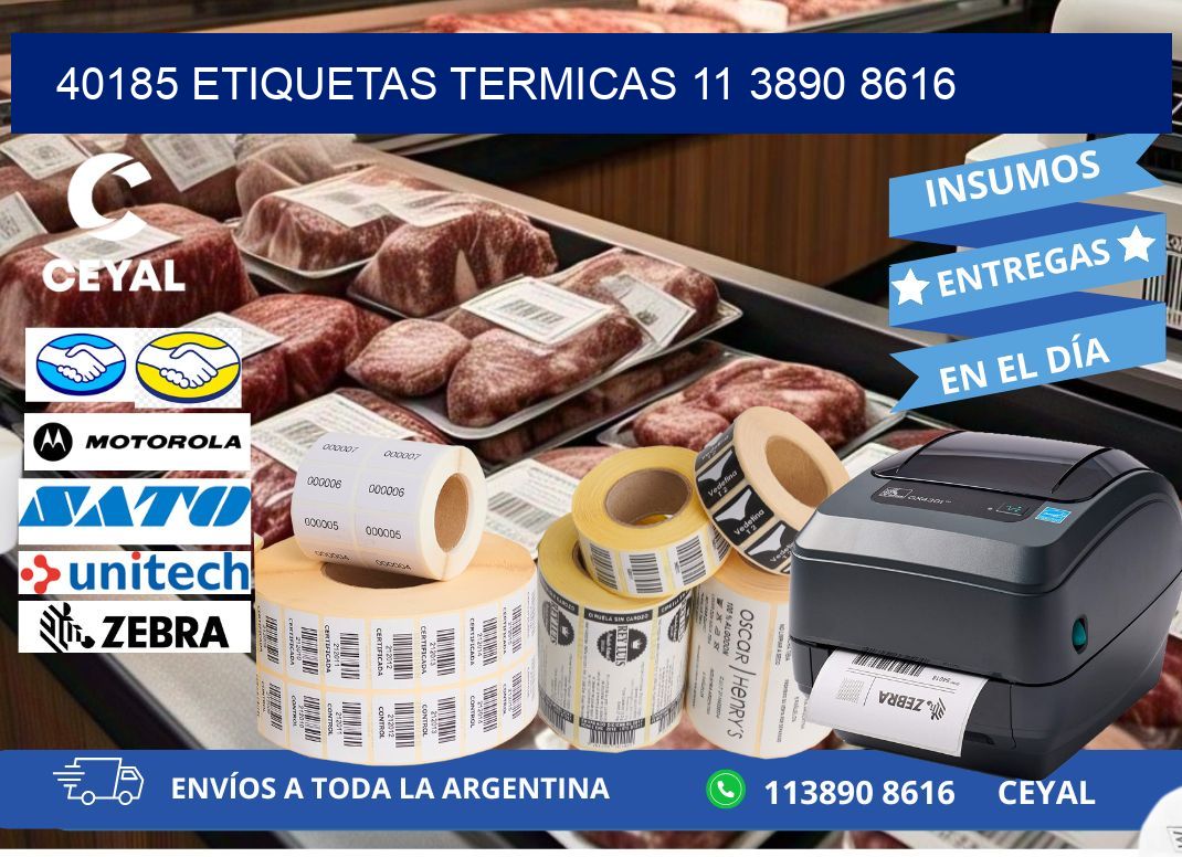 40185 ETIQUETAS TERMICAS 11 3890 8616