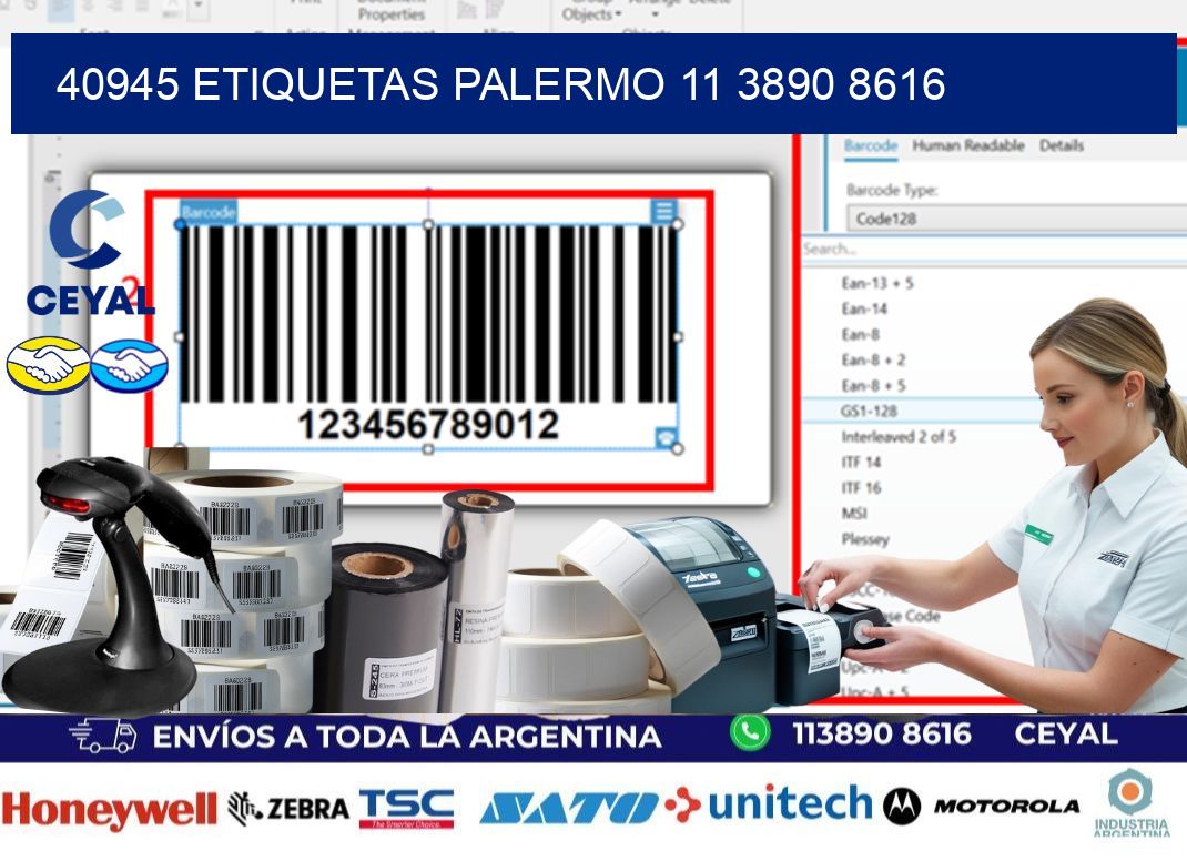 40945 ETIQUETAS PALERMO 11 3890 8616