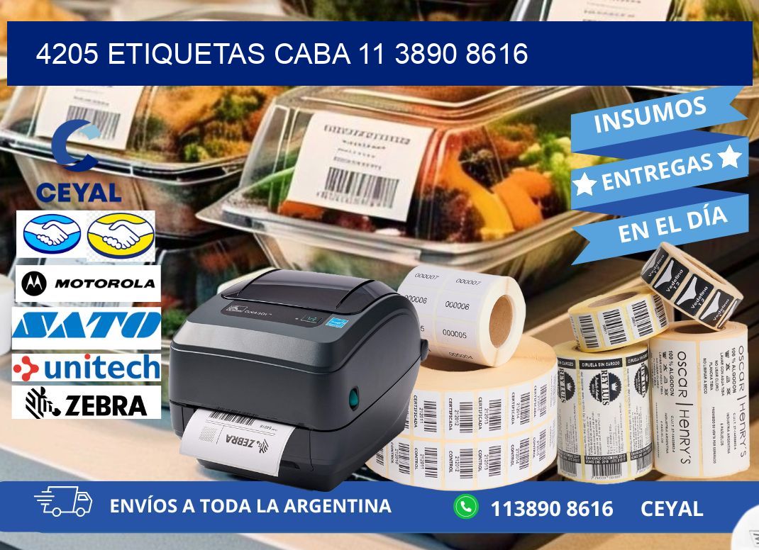 4205 ETIQUETAS CABA 11 3890 8616