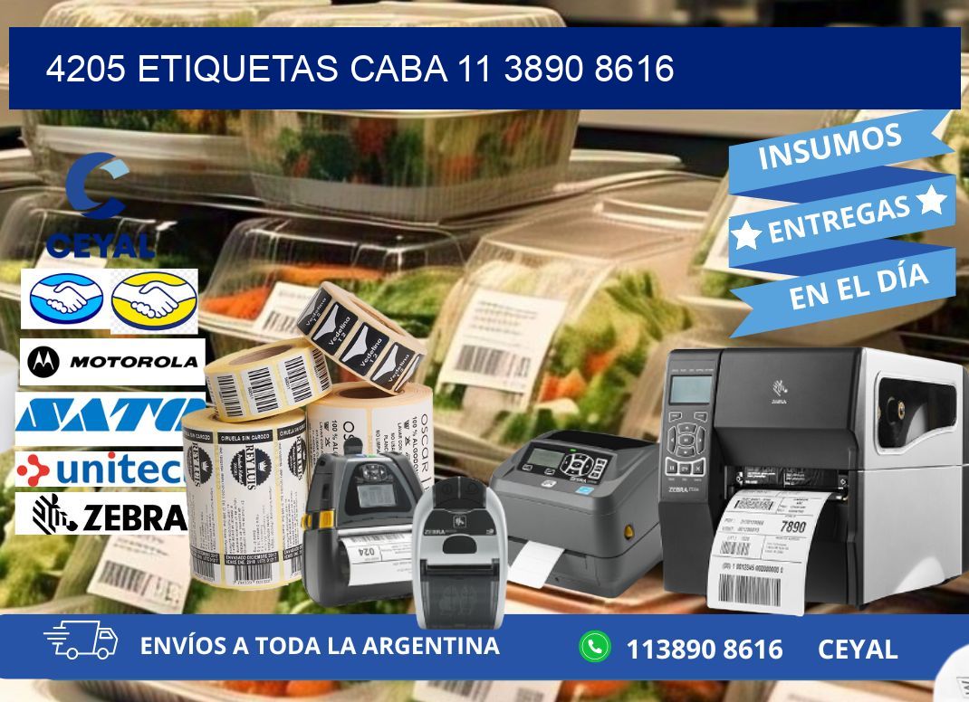 4205 ETIQUETAS CABA 11 3890 8616