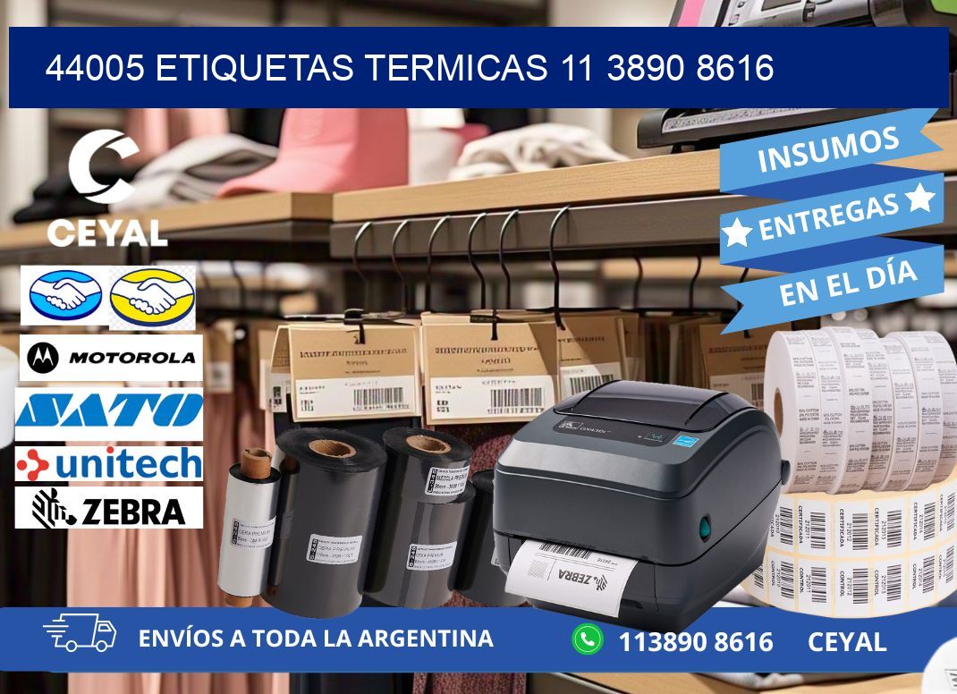44005 ETIQUETAS TERMICAS 11 3890 8616