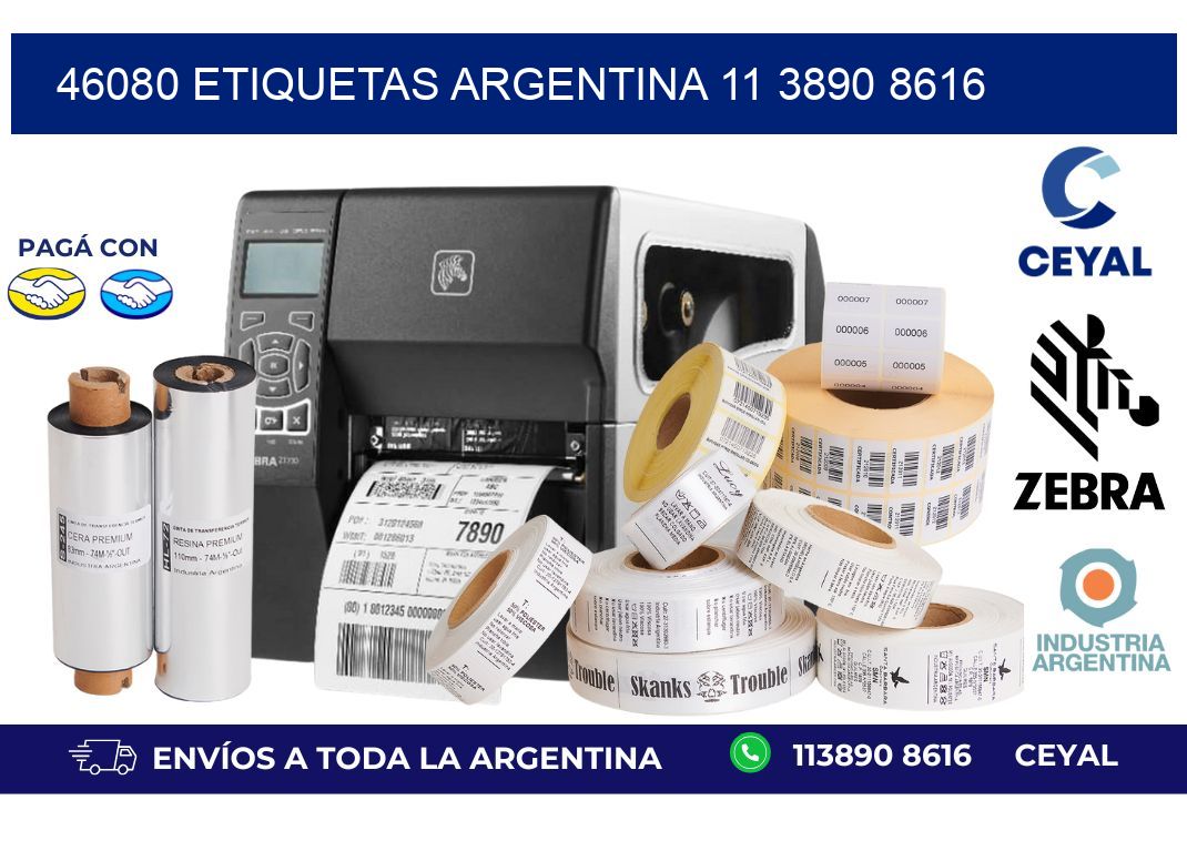 46080 ETIQUETAS ARGENTINA 11 3890 8616