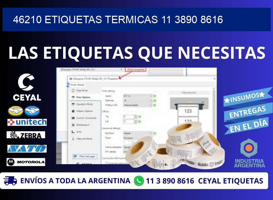 46210 ETIQUETAS TERMICAS 11 3890 8616