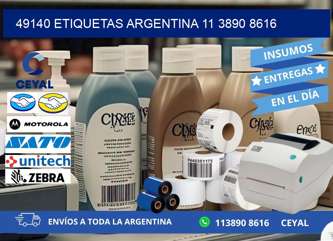 49140 ETIQUETAS ARGENTINA 11 3890 8616