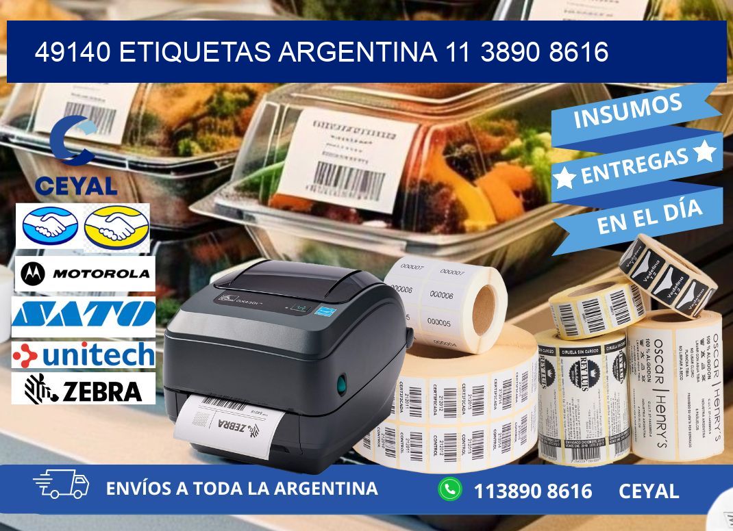 49140 ETIQUETAS ARGENTINA 11 3890 8616