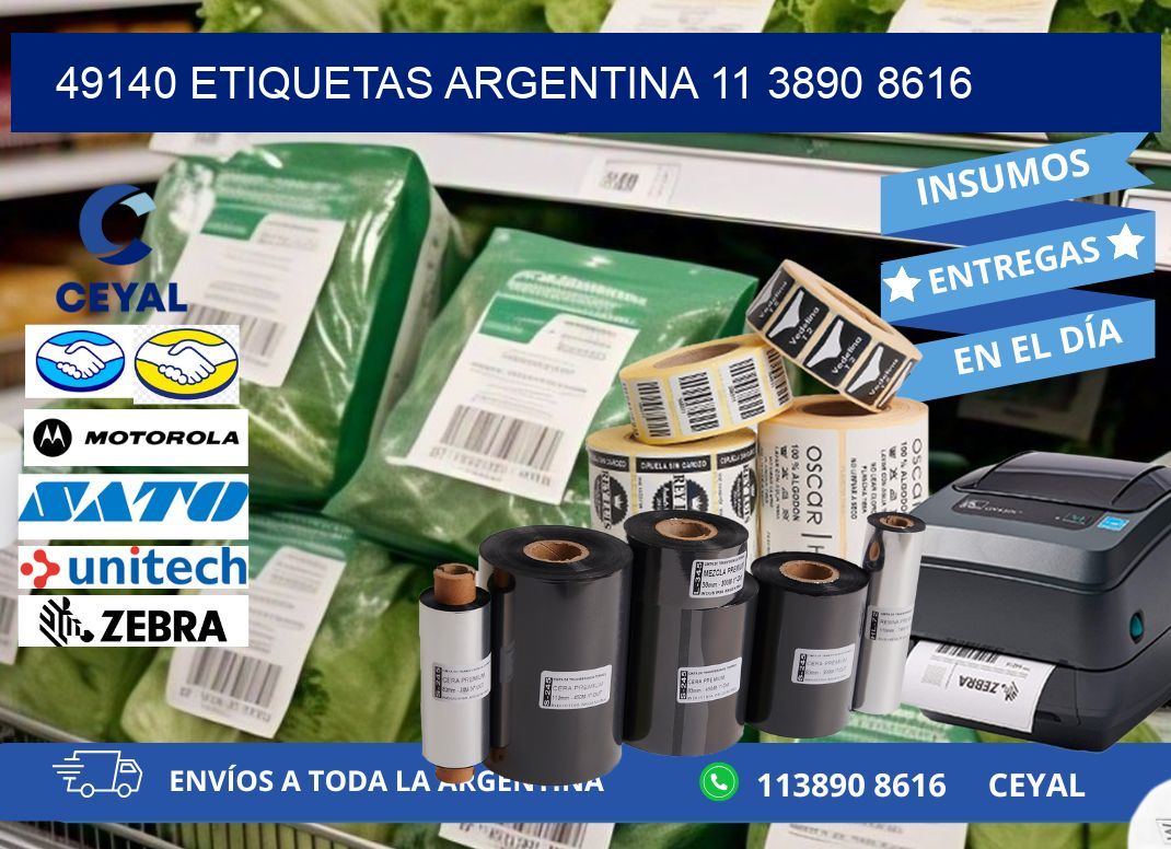 49140 ETIQUETAS ARGENTINA 11 3890 8616