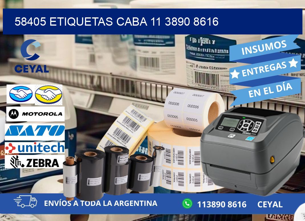 58405 ETIQUETAS CABA 11 3890 8616