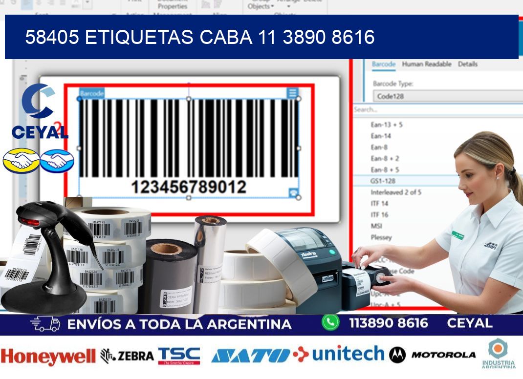 58405 ETIQUETAS CABA 11 3890 8616