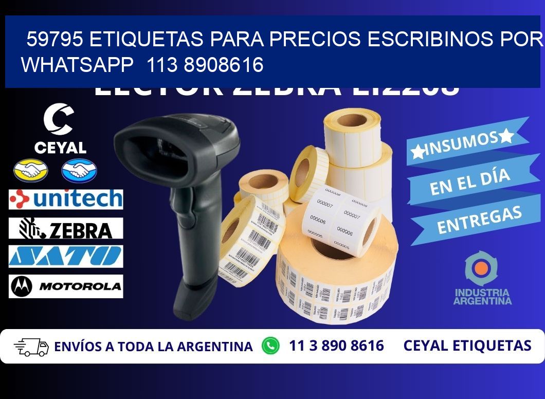 59795 ETIQUETAS PARA PRECIOS ESCRIBINOS POR WHATSAPP  113 8908616