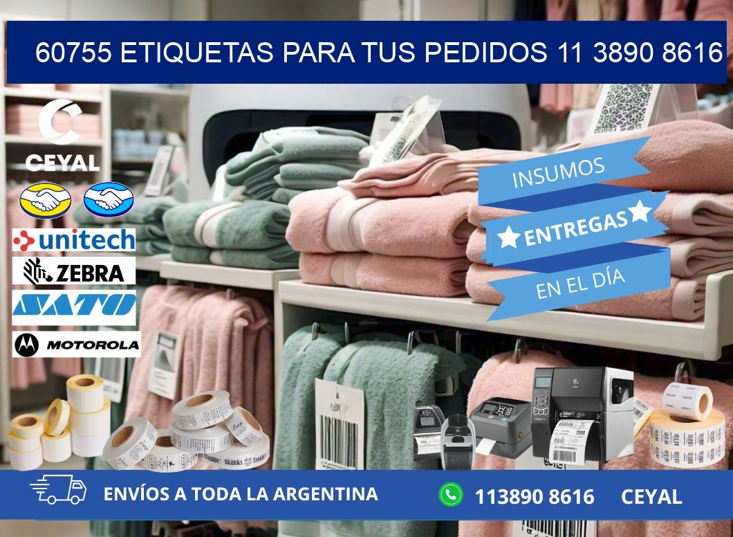 60755 ETIQUETAS PARA TUS PEDIDOS 11 3890 8616