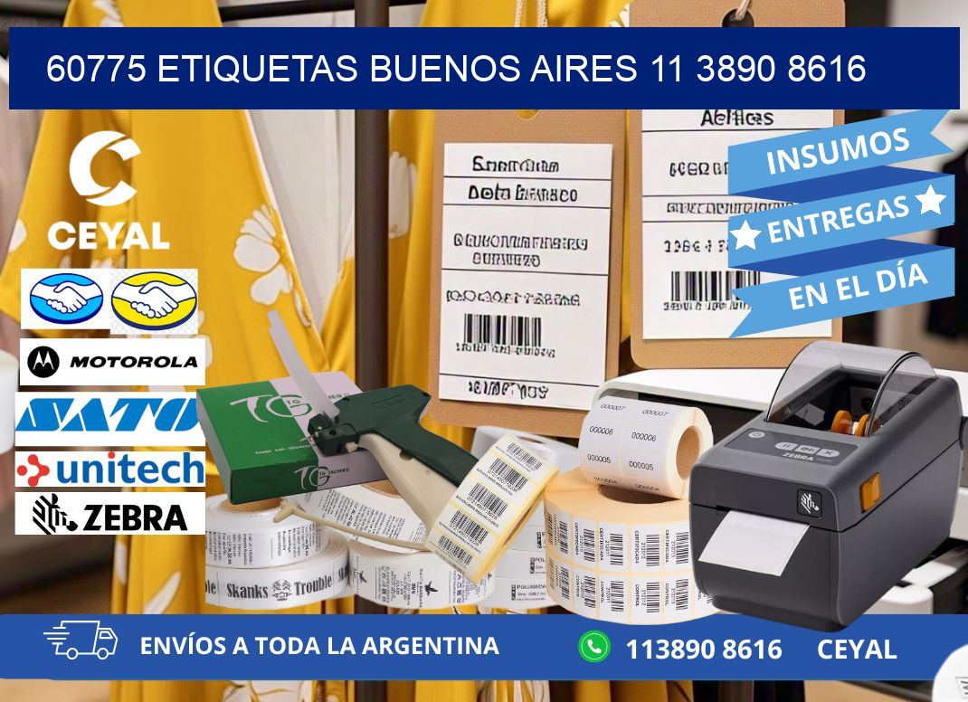 60775 ETIQUETAS BUENOS AIRES 11 3890 8616