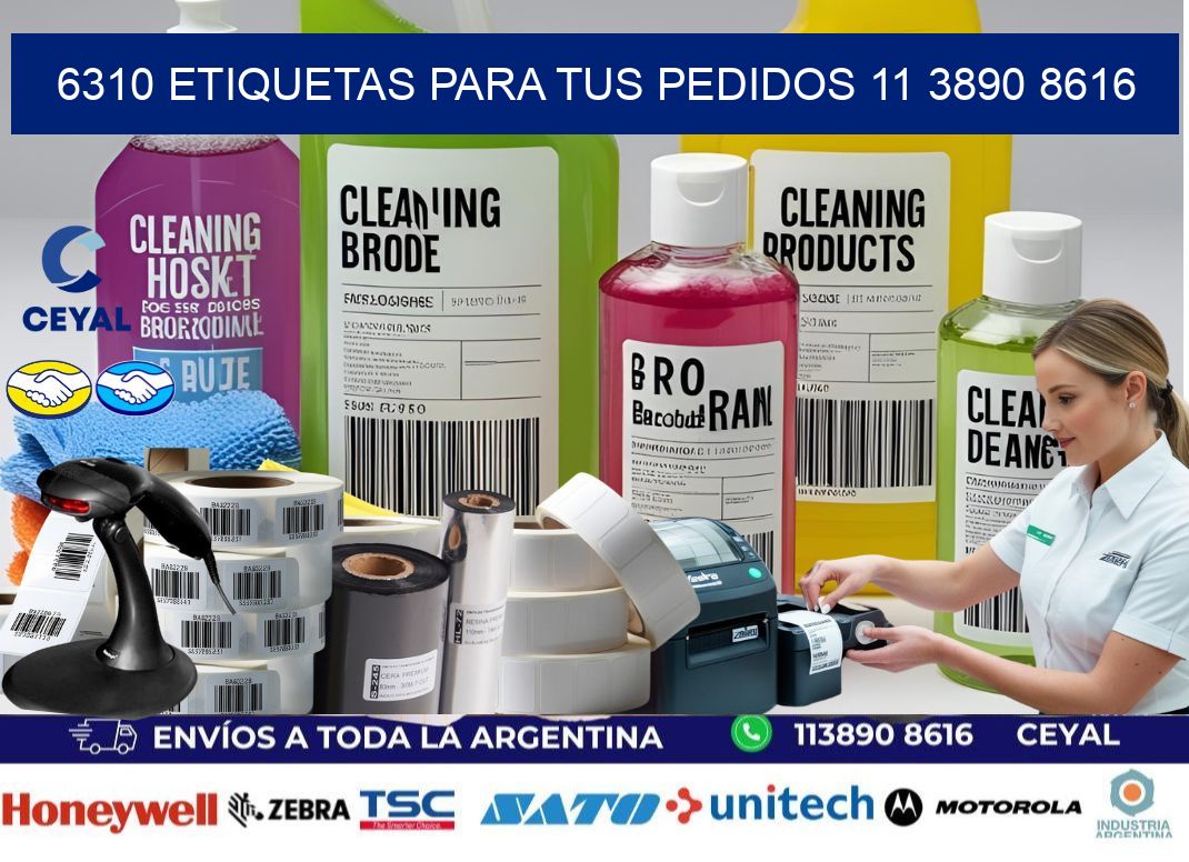 6310 ETIQUETAS PARA TUS PEDIDOS 11 3890 8616