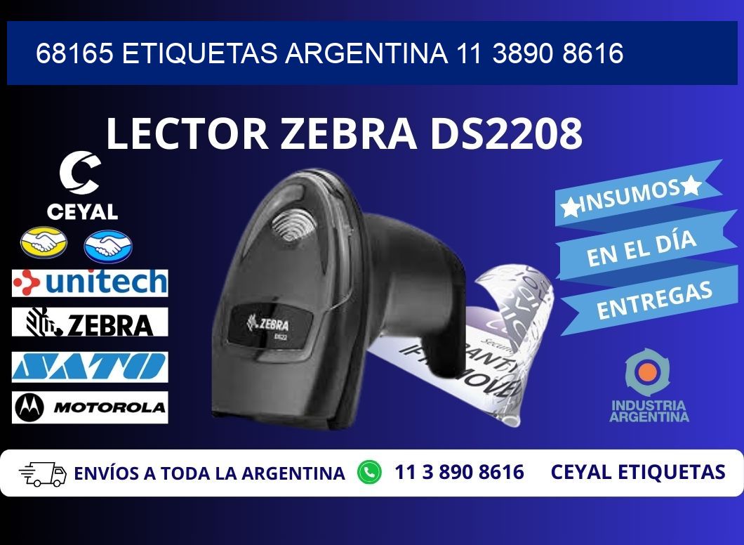 68165 ETIQUETAS ARGENTINA 11 3890 8616