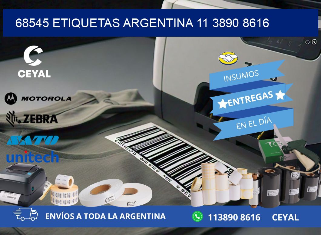 68545 ETIQUETAS ARGENTINA 11 3890 8616