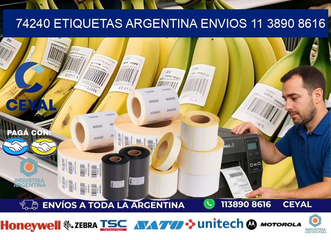 74240 ETIQUETAS ARGENTINA ENVIOS 11 3890 8616