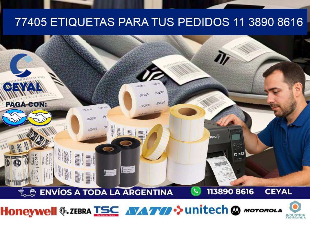 77405 ETIQUETAS PARA TUS PEDIDOS 11 3890 8616