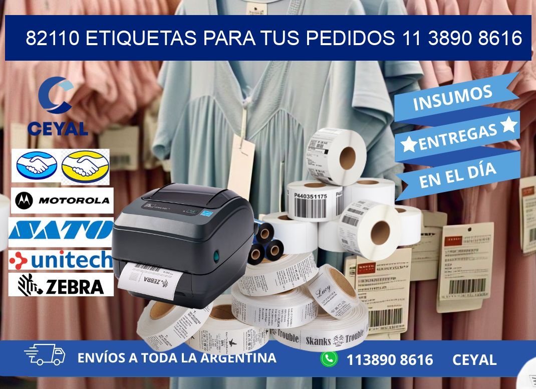 82110 ETIQUETAS PARA TUS PEDIDOS 11 3890 8616