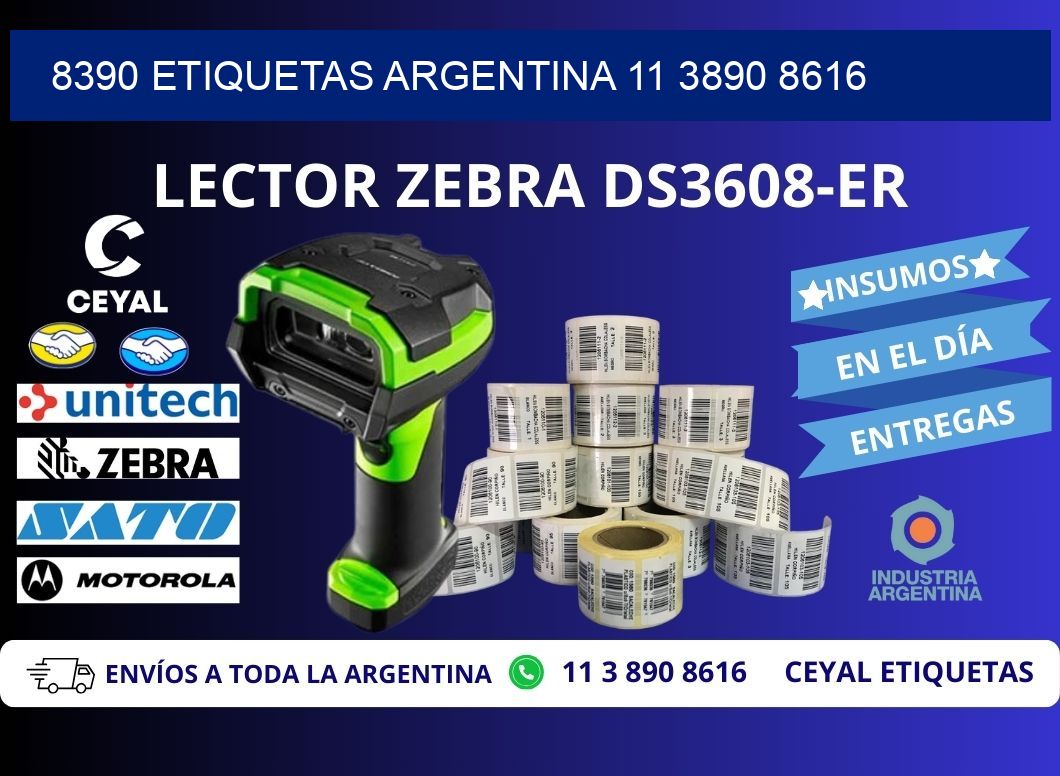 8390 ETIQUETAS ARGENTINA 11 3890 8616