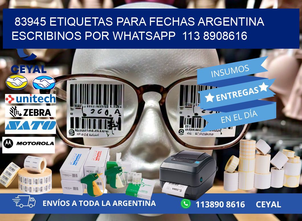 83945 ETIQUETAS PARA FECHAS ARGENTINA ESCRIBINOS POR WHATSAPP  113 8908616