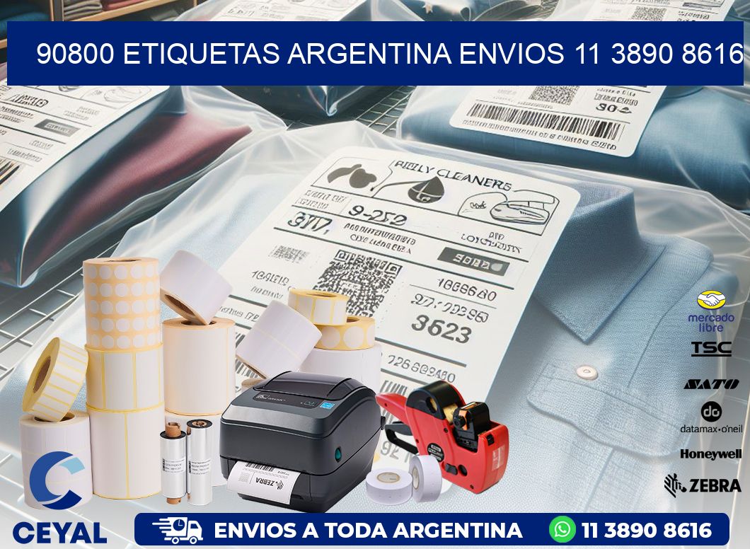 90800 ETIQUETAS ARGENTINA ENVIOS 11 3890 8616