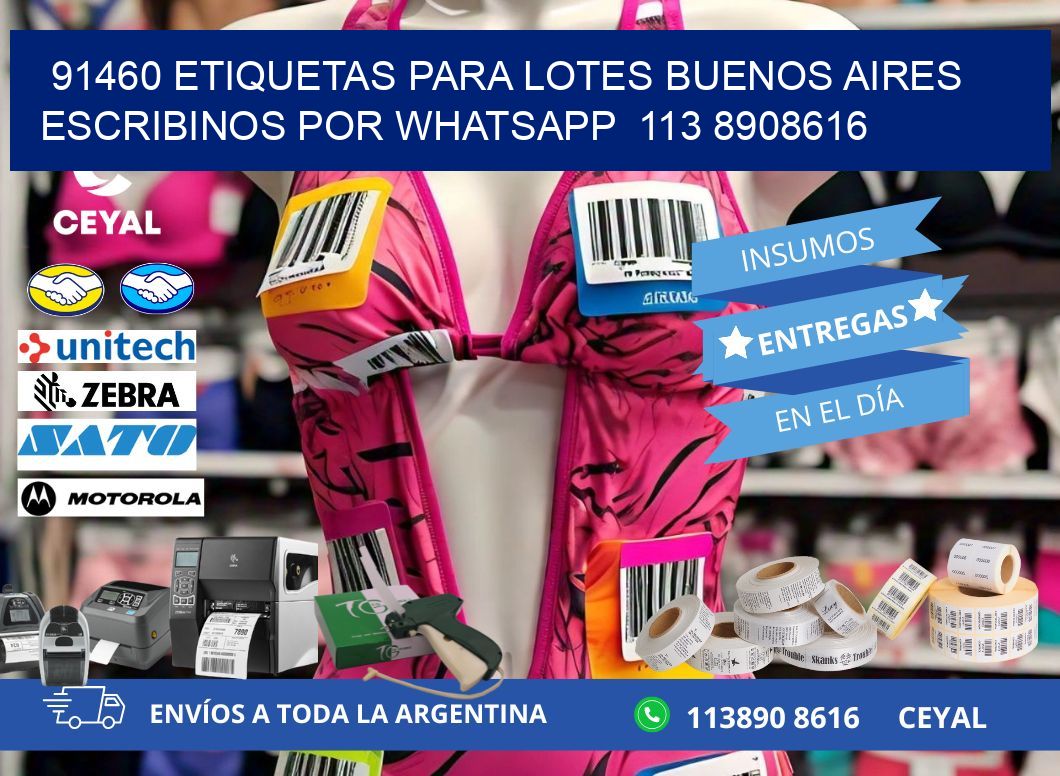 91460 ETIQUETAS PARA LOTES BUENOS AIRES ESCRIBINOS POR WHATSAPP  113 8908616