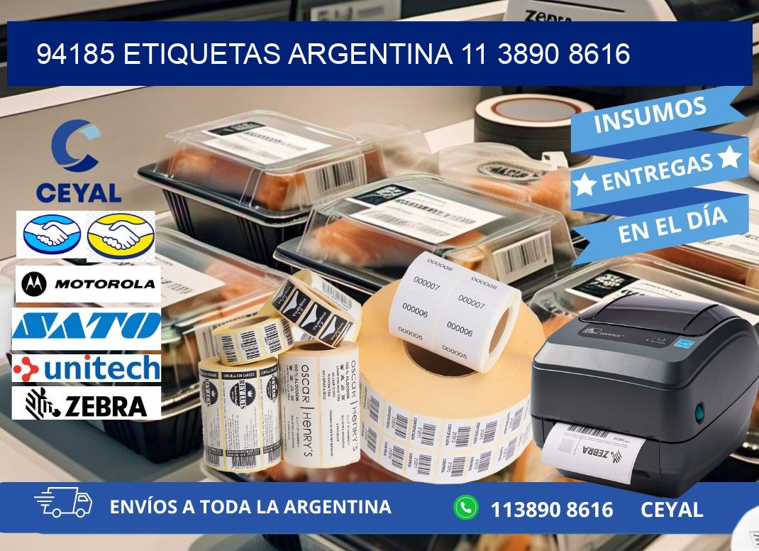94185 ETIQUETAS ARGENTINA 11 3890 8616