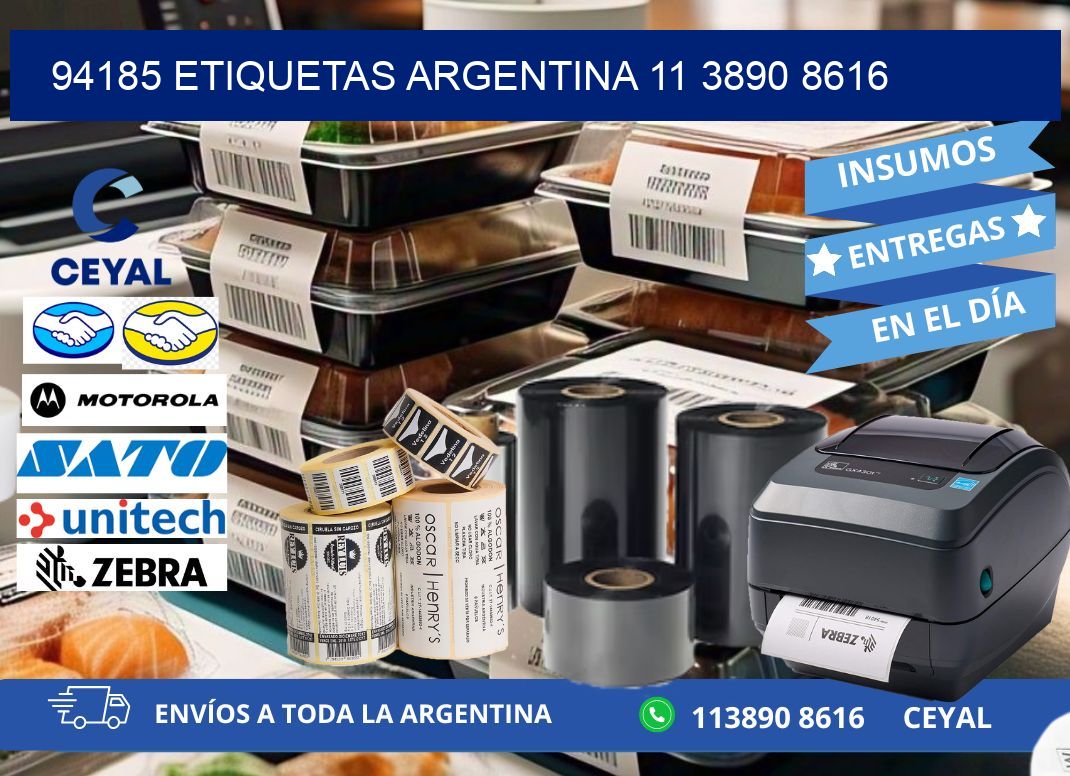 94185 ETIQUETAS ARGENTINA 11 3890 8616