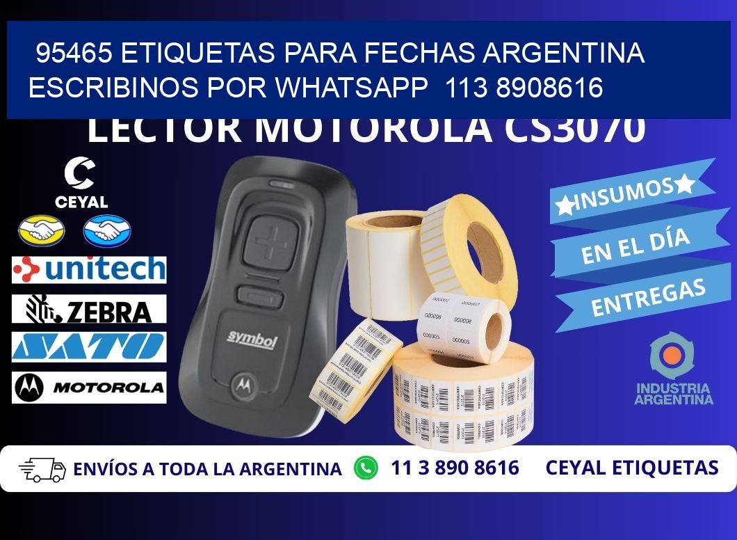 95465 ETIQUETAS PARA FECHAS ARGENTINA ESCRIBINOS POR WHATSAPP  113 8908616