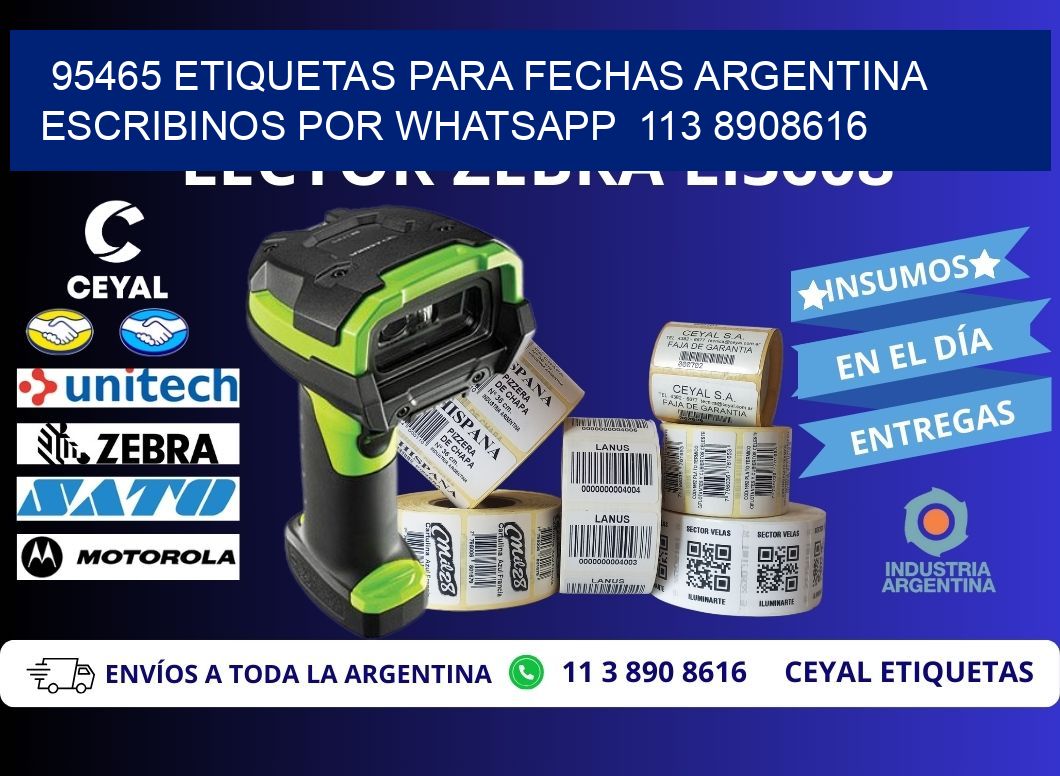 95465 ETIQUETAS PARA FECHAS ARGENTINA ESCRIBINOS POR WHATSAPP  113 8908616