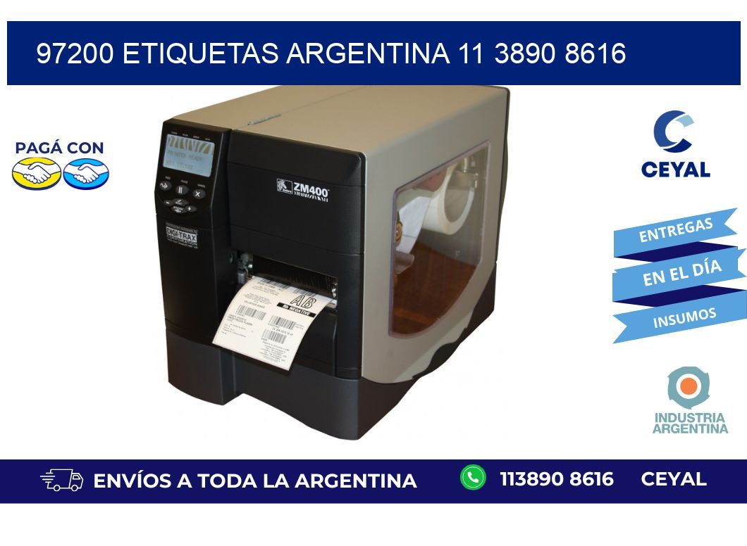 97200 ETIQUETAS ARGENTINA 11 3890 8616